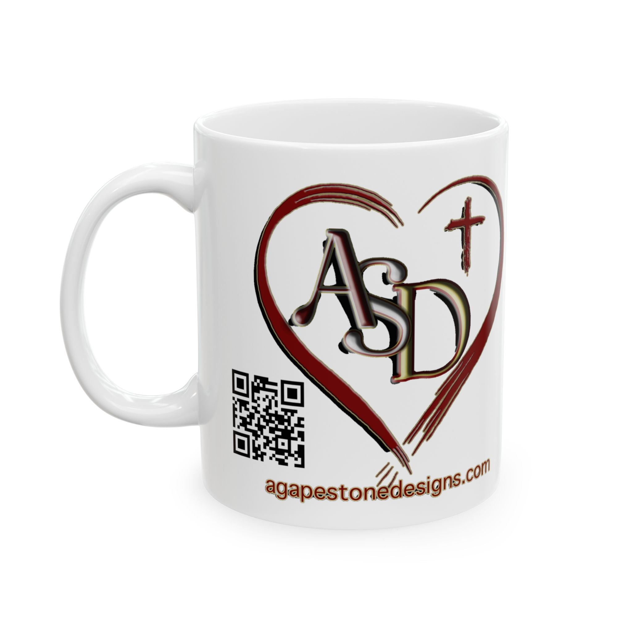 or the Love of Christ Controls Me" Coffee Mug - 2 Corinthians 5:14 | Free with Any 2-Item Purchase