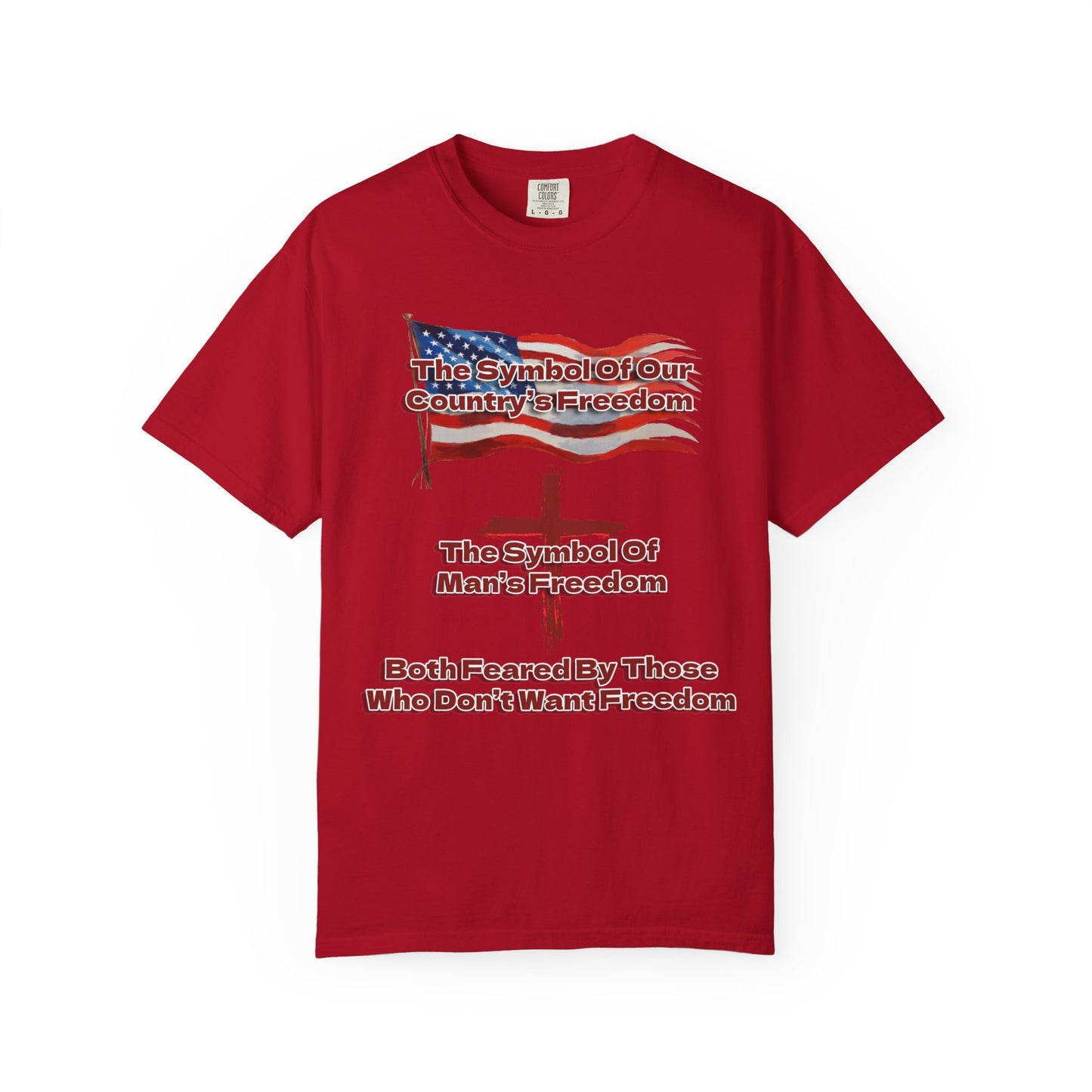 Our Freedom Makers Christian T-Shirt | Faith-Inspired Comfort Colors Apparel | Patriotic Spiritual Wear