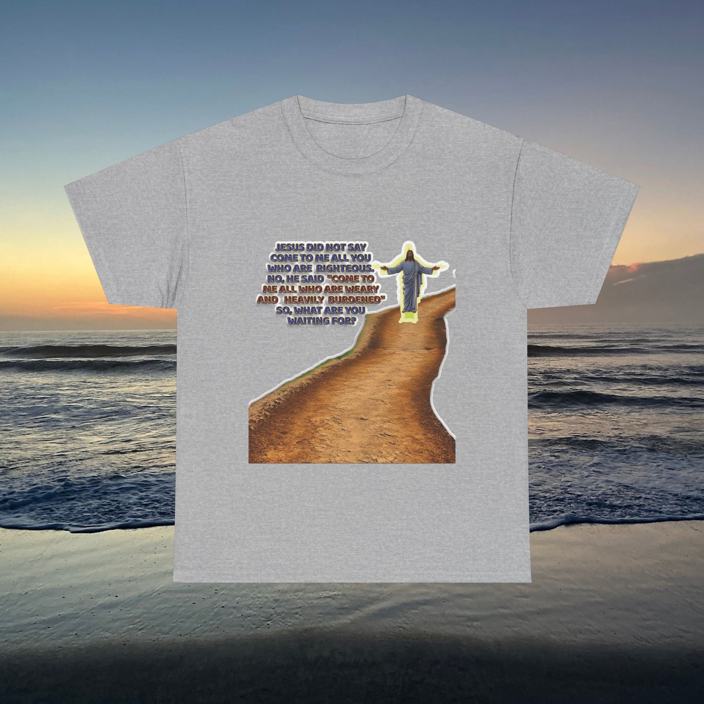Come To Jesus, Christian Tee, Religious T-Shirt, Faith Inspired Gift, Spiritual Apparel, Church Wear