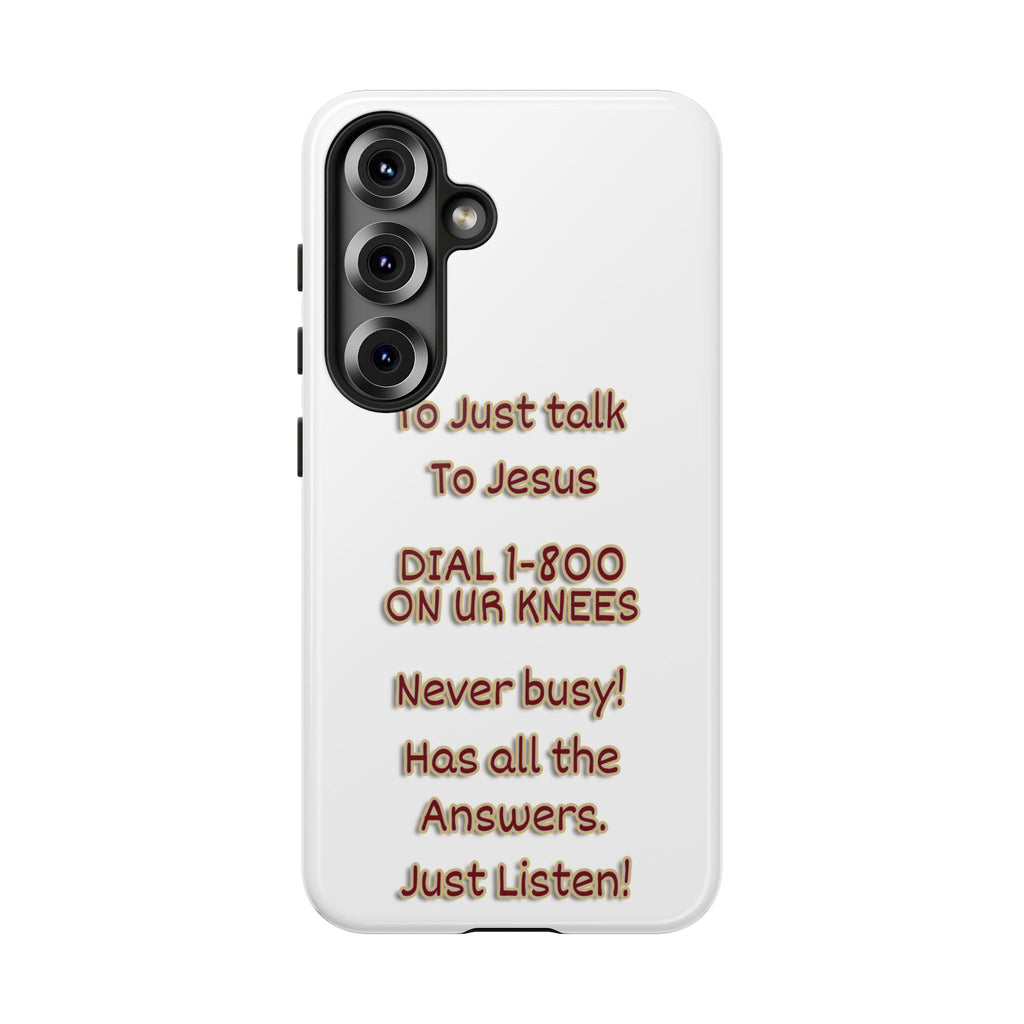 Dial Jesus anytimePhone Case**