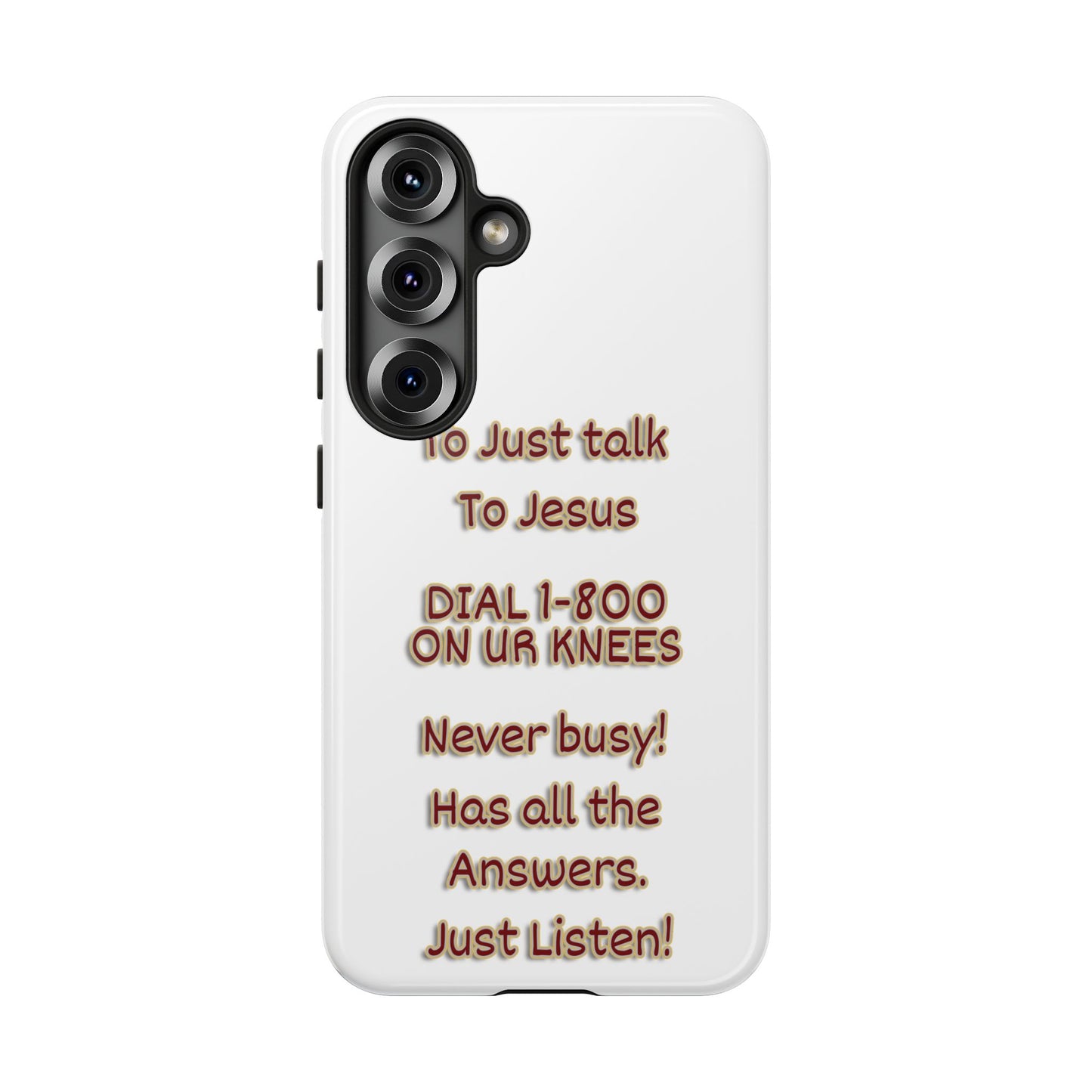 Dial Jesus Anytime | Christian Phone Case