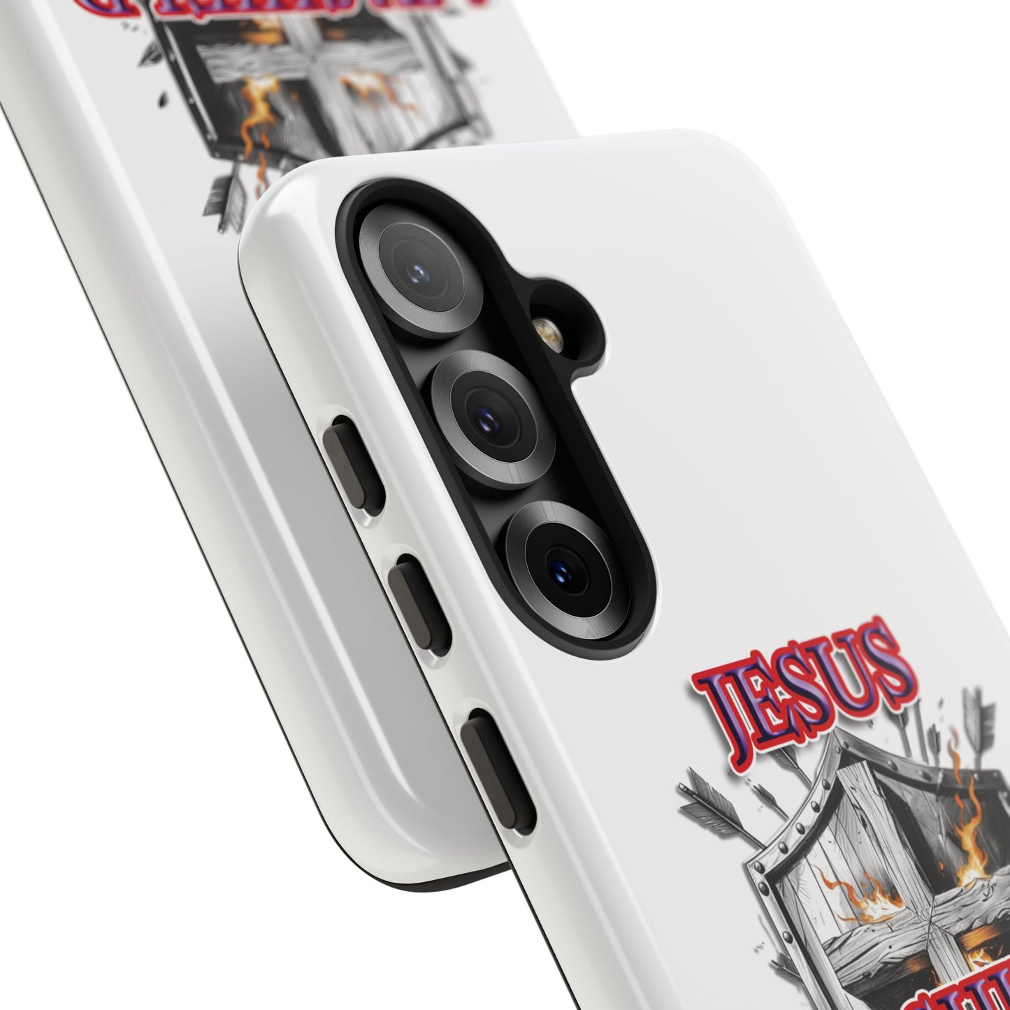 Faith-Inspired Phone Case | Jesus My Shield of Faith | Tough Cases, Christian Gift, Religious Decor, Inspirational Phone Cover, [...]