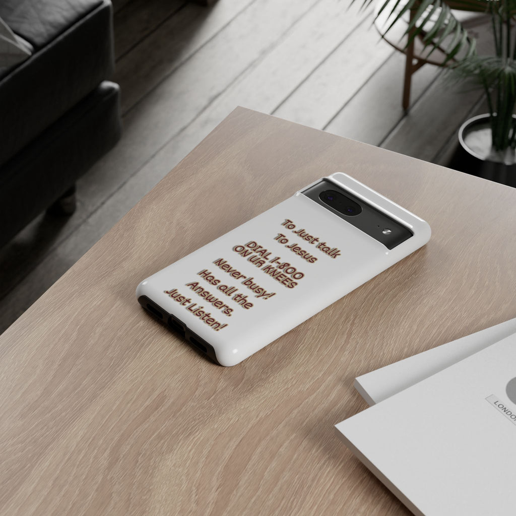 Dial Jesus anytimePhone Case**