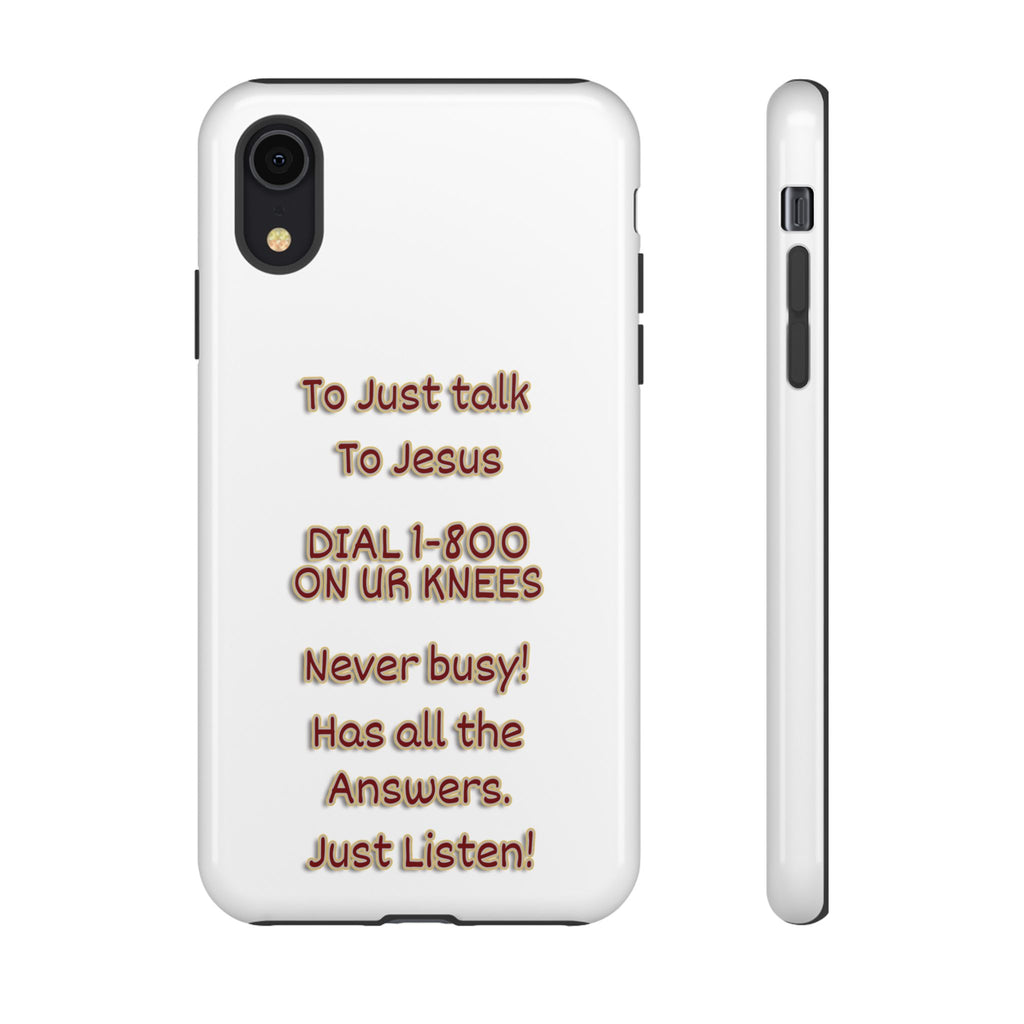 Dial Jesus anytimePhone Case**