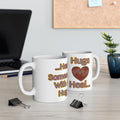**Hugs Filled With Love Heal Mug | Malachi 4:2 | Uplifting Encouragement Coffee Cup**