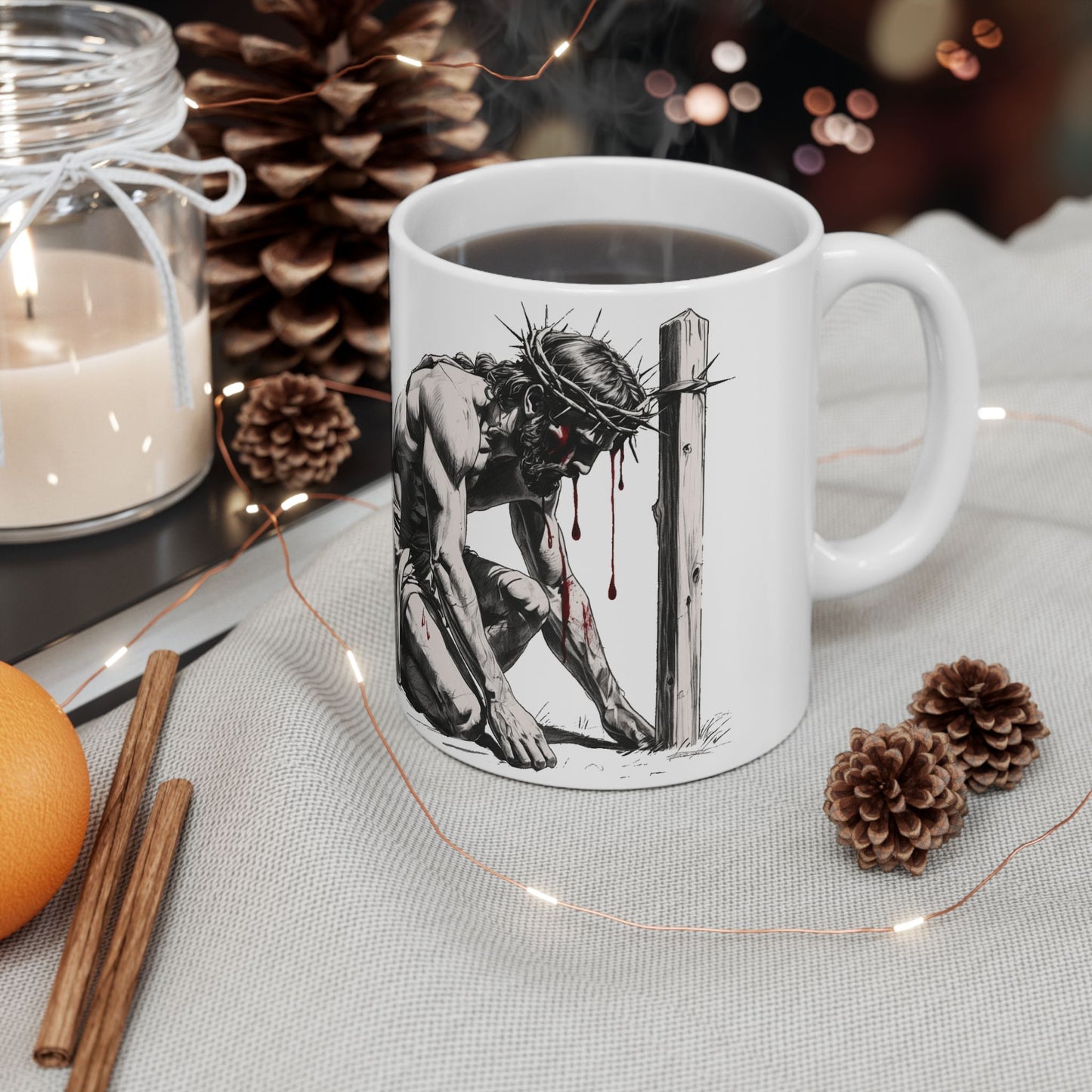By His Stripes | Christian Mug | Isaiah 53:5