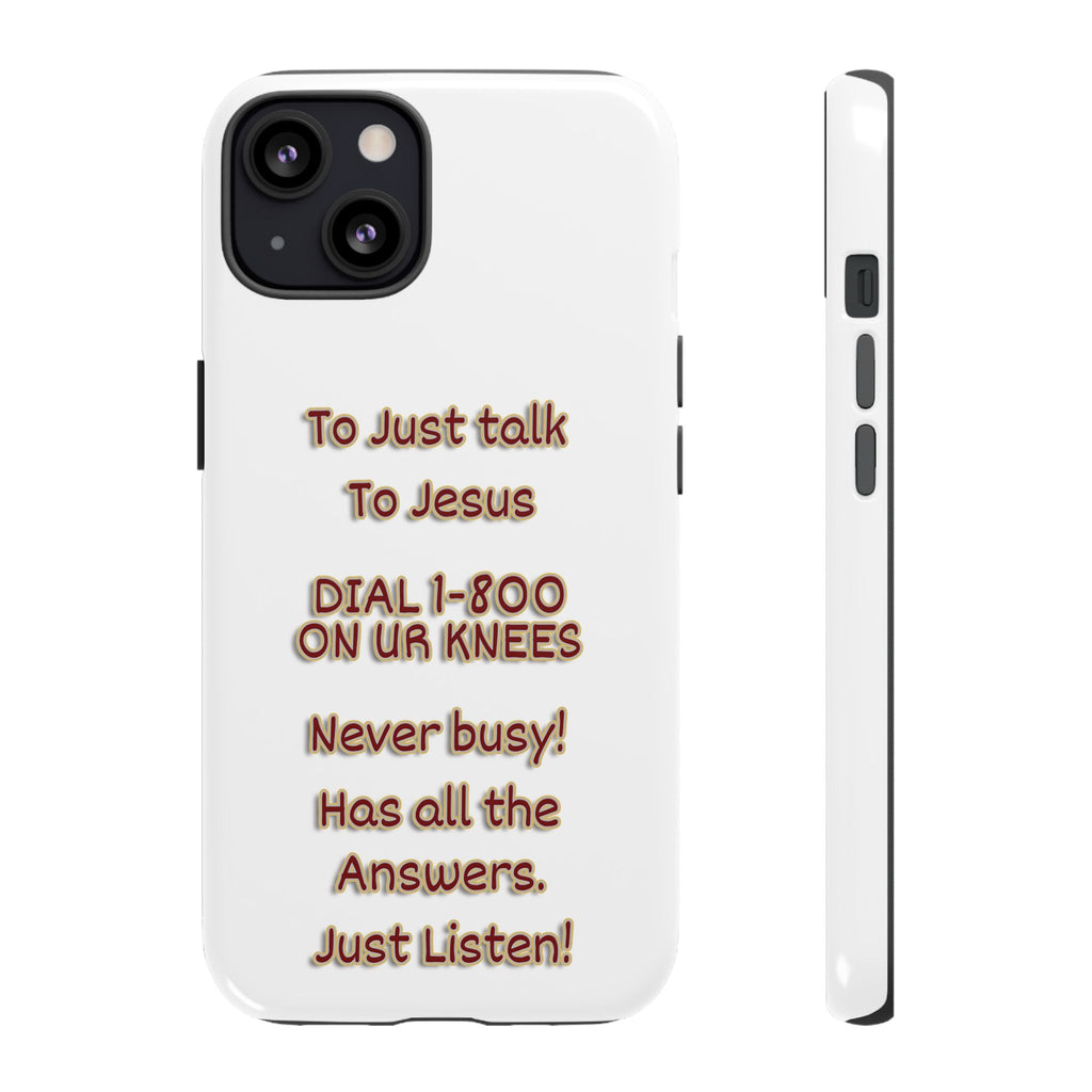 Dial Jesus anytimePhone Case**