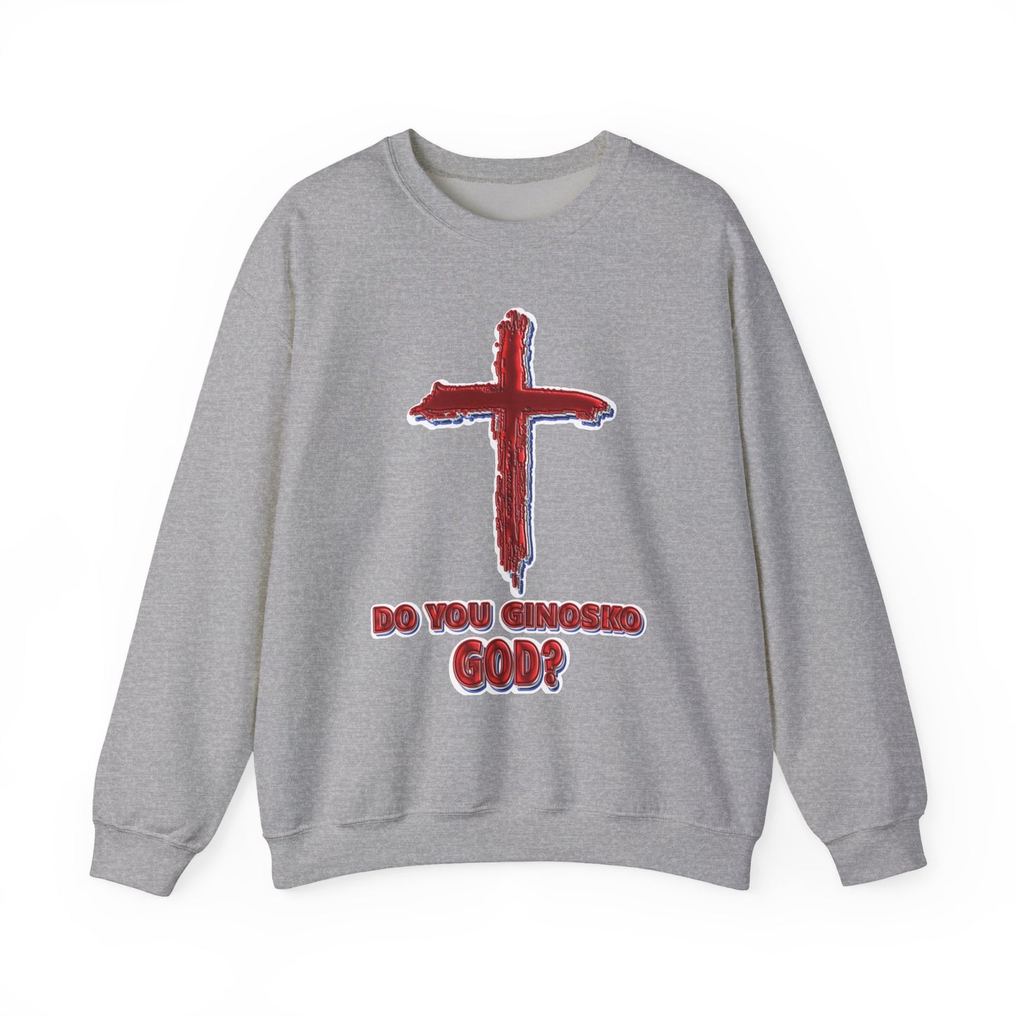Religious Crewneck Sweatshirt, Faith Apparel, Christian Gift, Inspirational Clothing, Everyday Wear