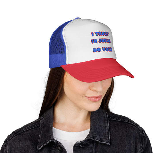 Trucker Caps - Religious hat, Faith Inspired Gift, Spiritual Apparel, Church Wear