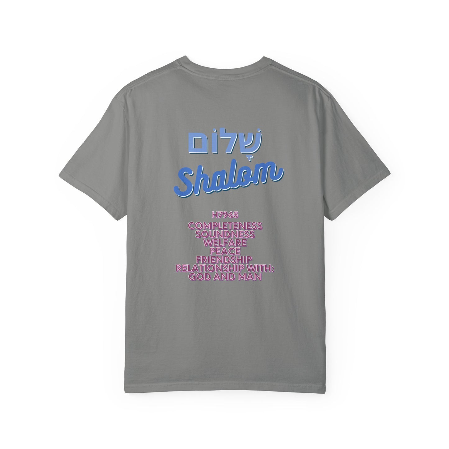 Shalom to You - Hebrew Blessing Tee
