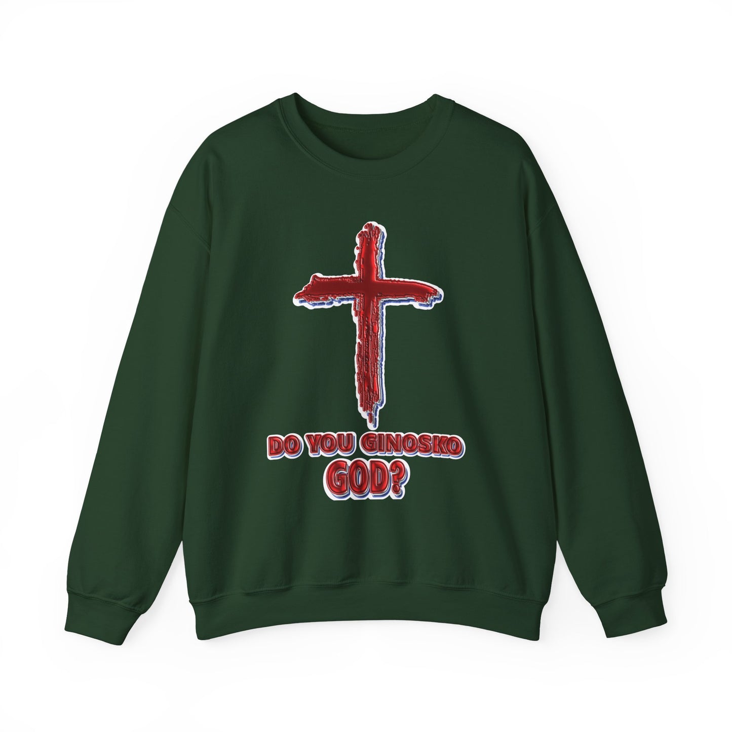 Religious Crewneck Sweatshirt, Faith Apparel, Christian Gift, Inspirational Clothing, Everyday Wear