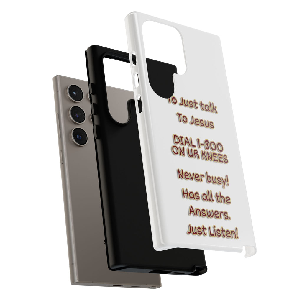 Dial Jesus anytimePhone Case**