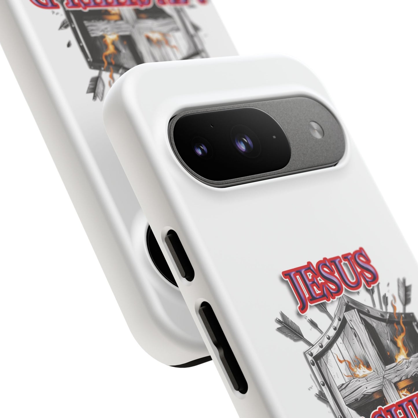 Faith-Inspired Phone Case | Jesus My Shield of Faith | Tough Cases, Christian Gift, Religious Decor, Inspirational Phone Cover, [...]