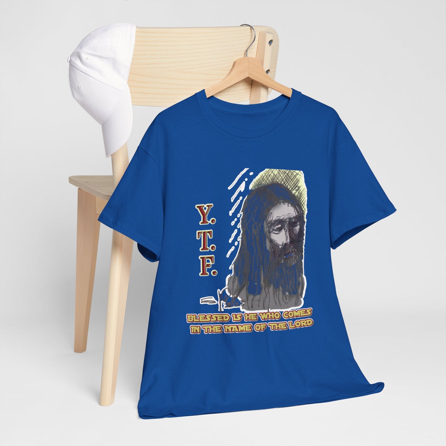 Y.T.F. the d’Avi Collection - T-Shirt, Religious T-Shirt, Faith Inspired Gift, Spiritual Apparel, Church Wear