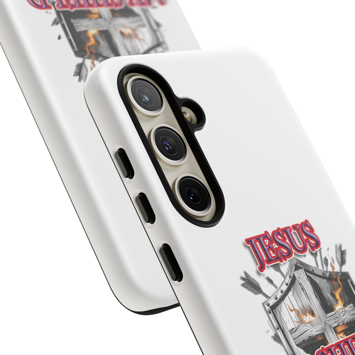 Faith-Inspired Phone Case | Jesus My Shield of Faith | Tough Cases, Christian Gift, Religious Decor, Inspirational Phone Cover, [...]
