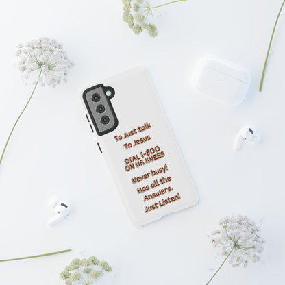 Dial Jesus Anytime | Christian Phone Case
