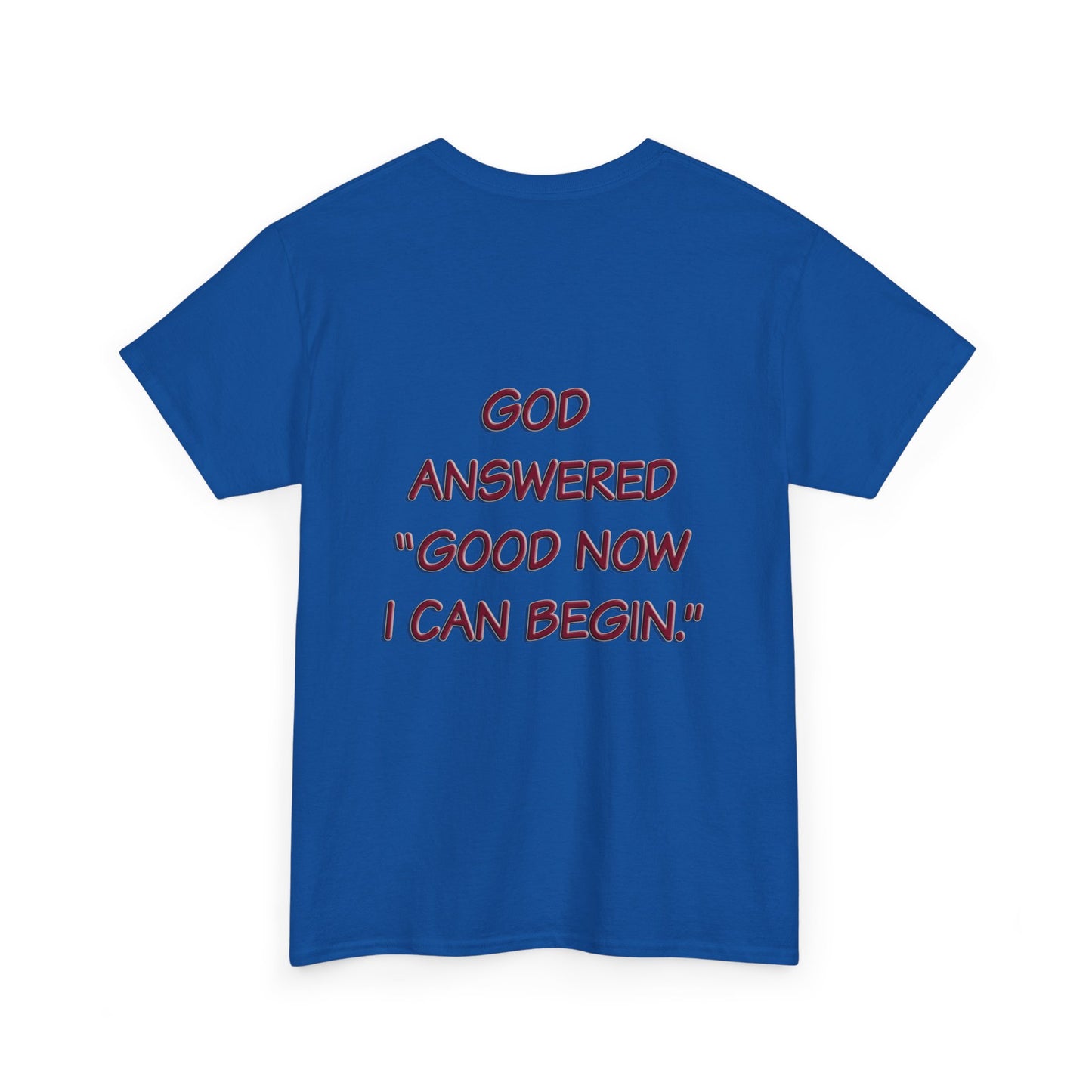 Faith Quote Unisex Tee - I'm Done, God Faith T-Shirt