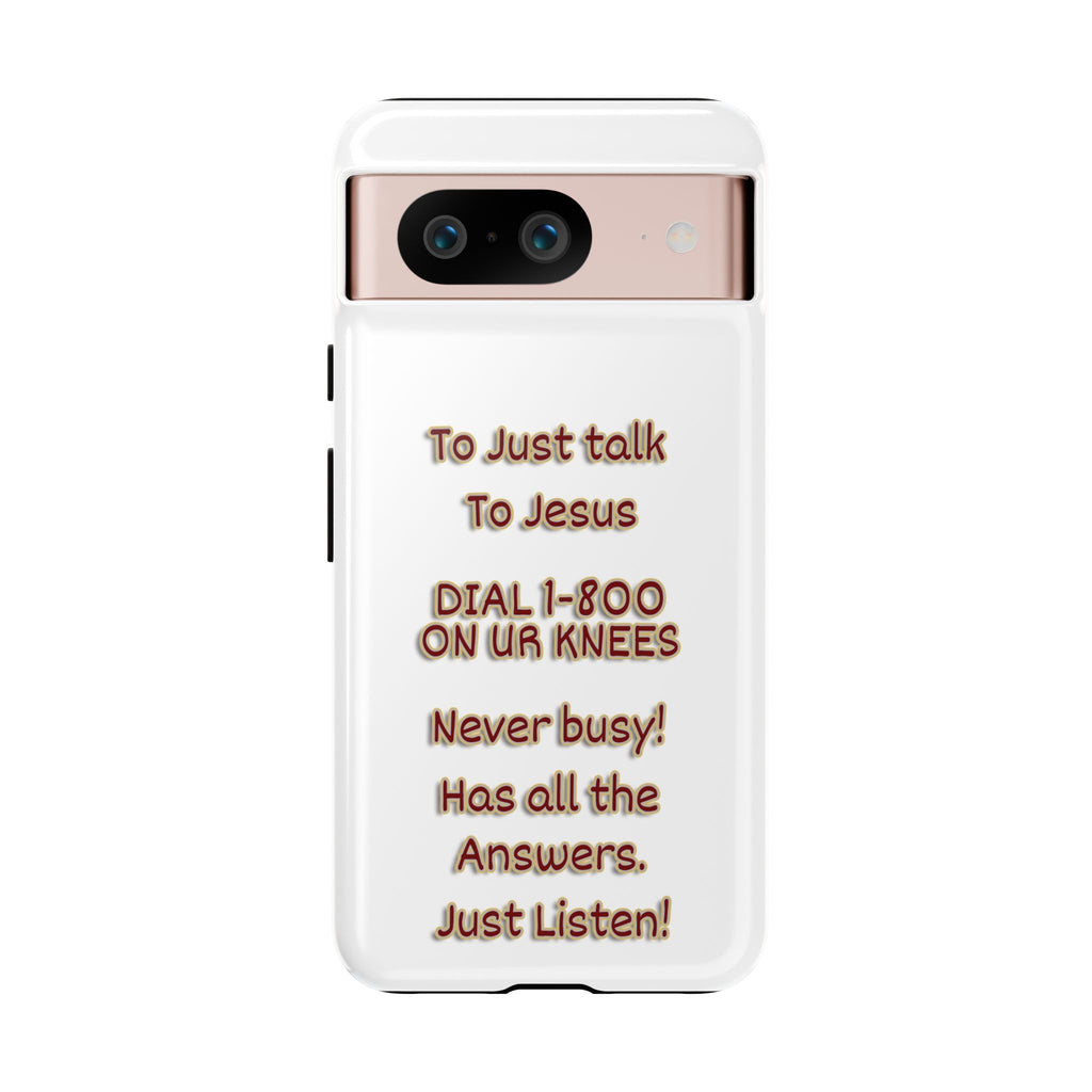Dial Jesus anytimePhone Case**