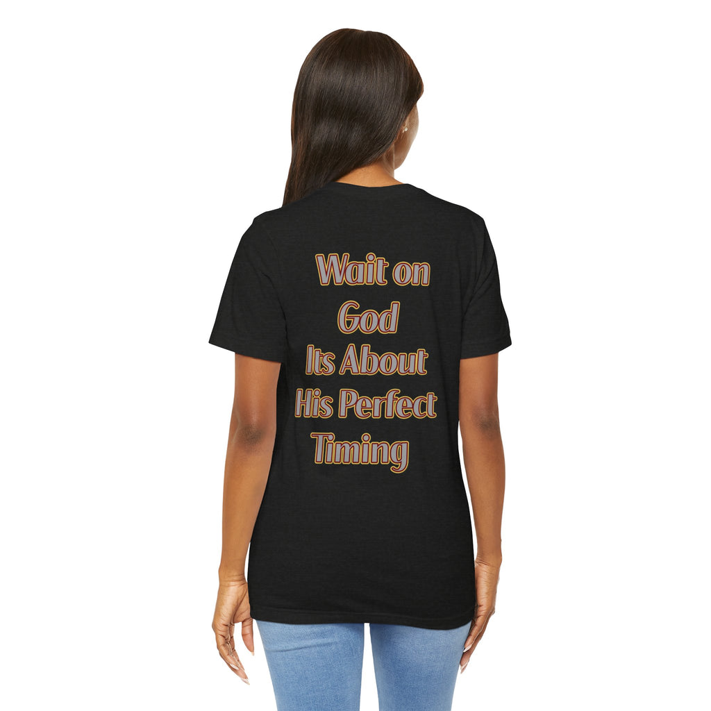 There Is A Season for Everything T-Shirt - Ecclesiastes 3:1 & Psalm 27:14 Faith Apparel