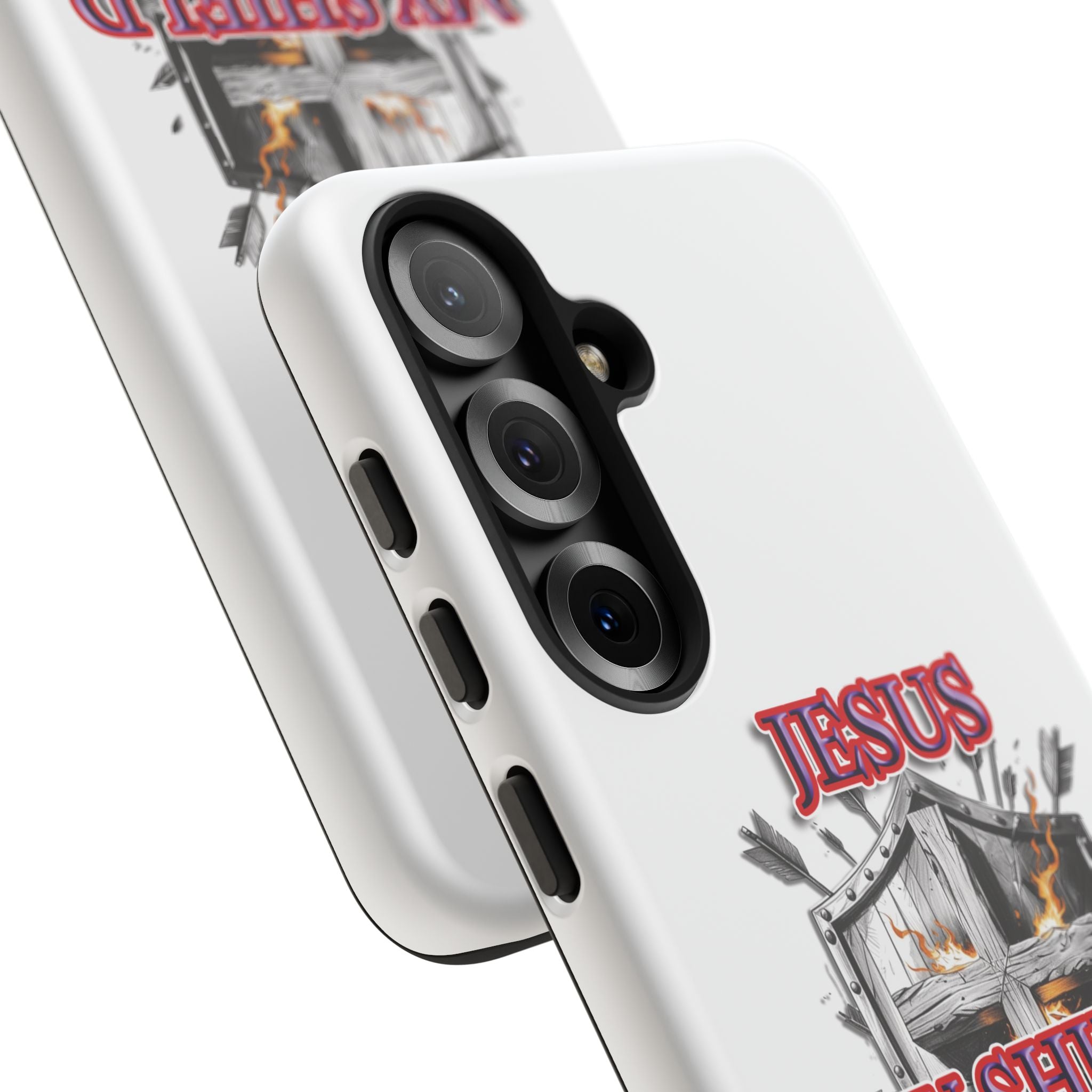 Shield | Phone Case | Jesus My Shield of Faith | Tough Cases, Christian Gift, Religious Decor, Inspirational Phone Cover, [...]