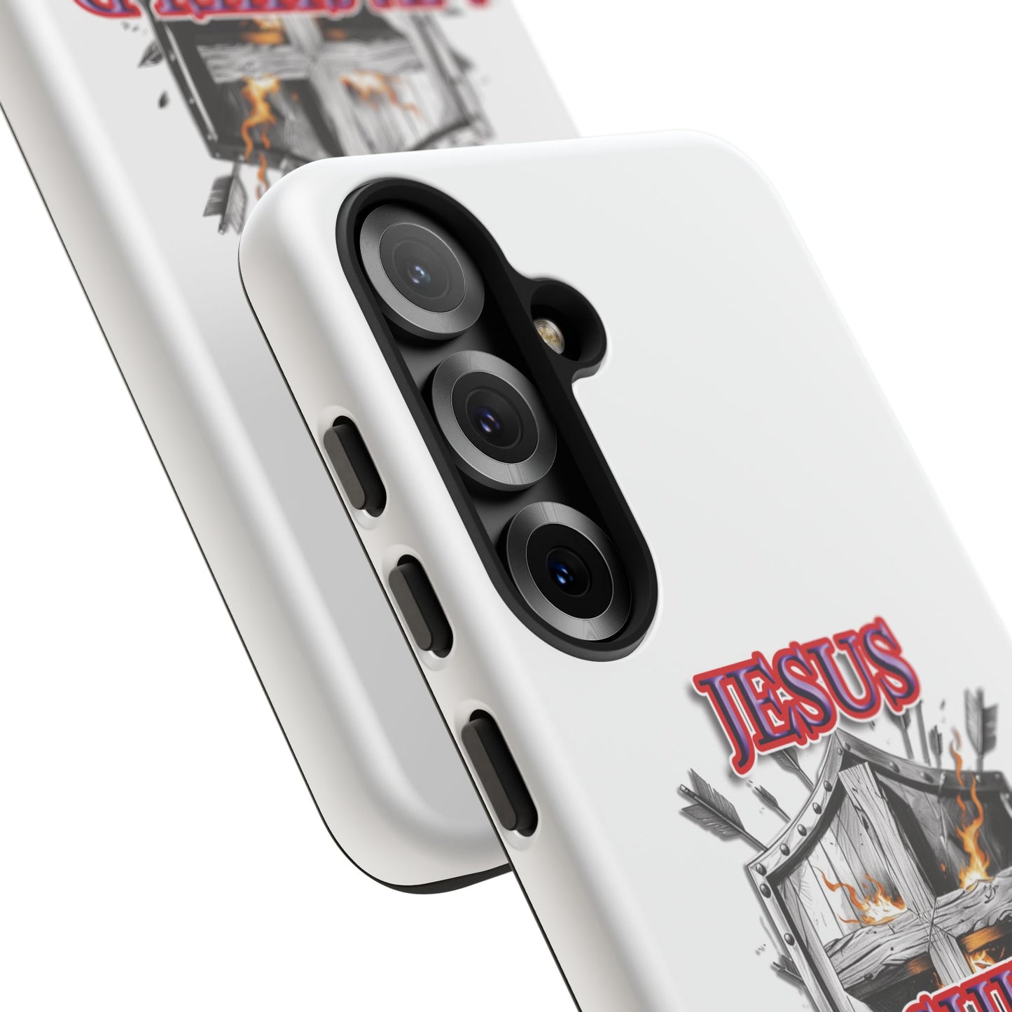 Faith-Inspired Phone Case | Jesus My Shield of Faith | Tough Cases, Christian Gift, Religious Decor, Inspirational Phone Cover, [...]