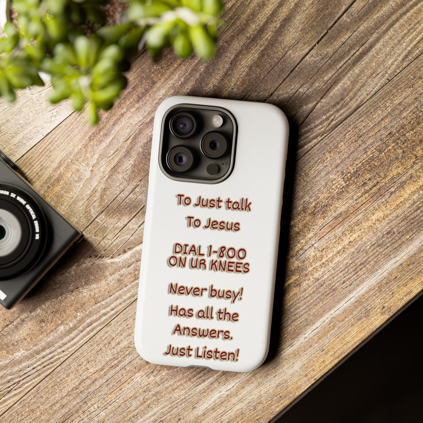 Dial Jesus Anytime | Christian Phone Case
