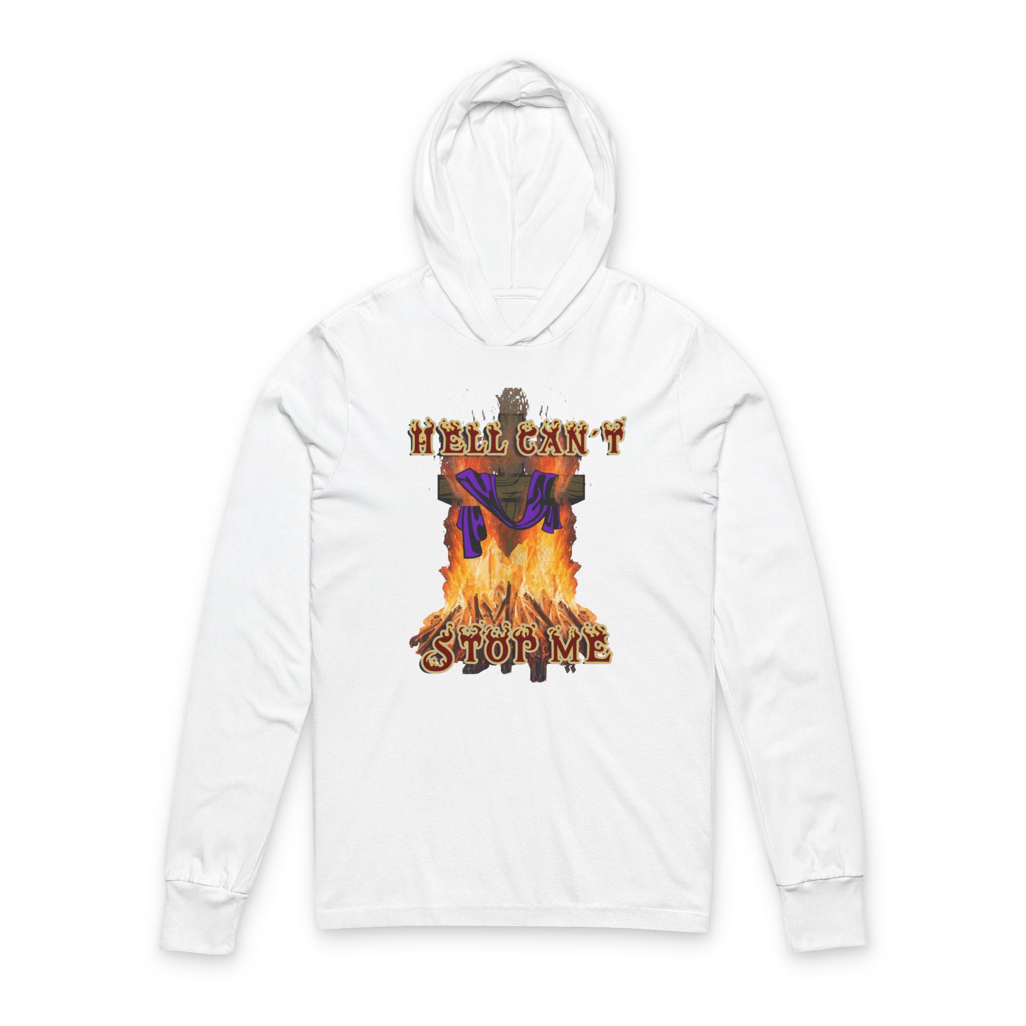 Hell Can't Stop Me –  Nehemiah 9:19 - Faith Over Fire Christian T-Shirt