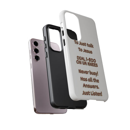 Dial Jesus Anytime | Christian Phone Case