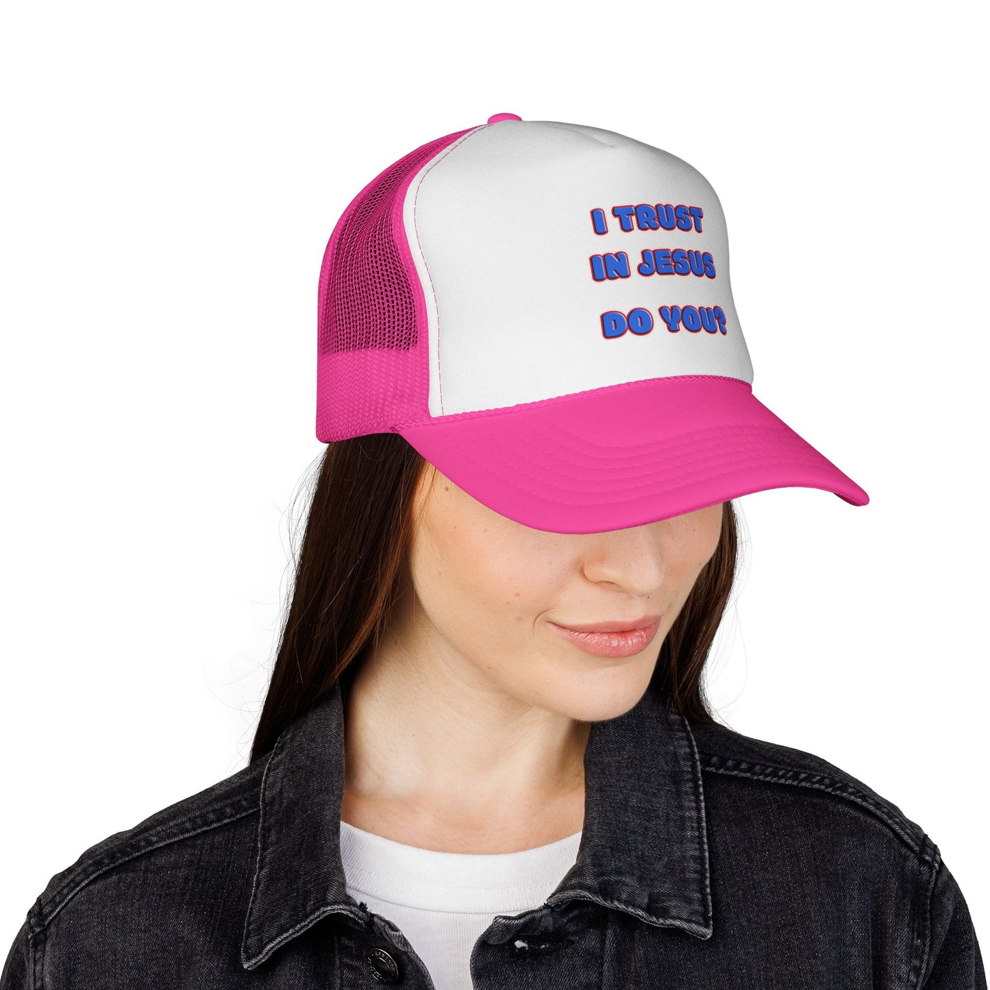 Trucker Caps - Religious hat, Faith Inspired Gift, Spiritual Apparel, Church Wear