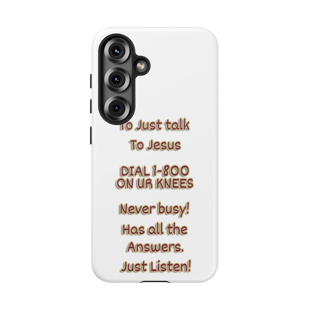 Dial Jesus anytimePhone Case**