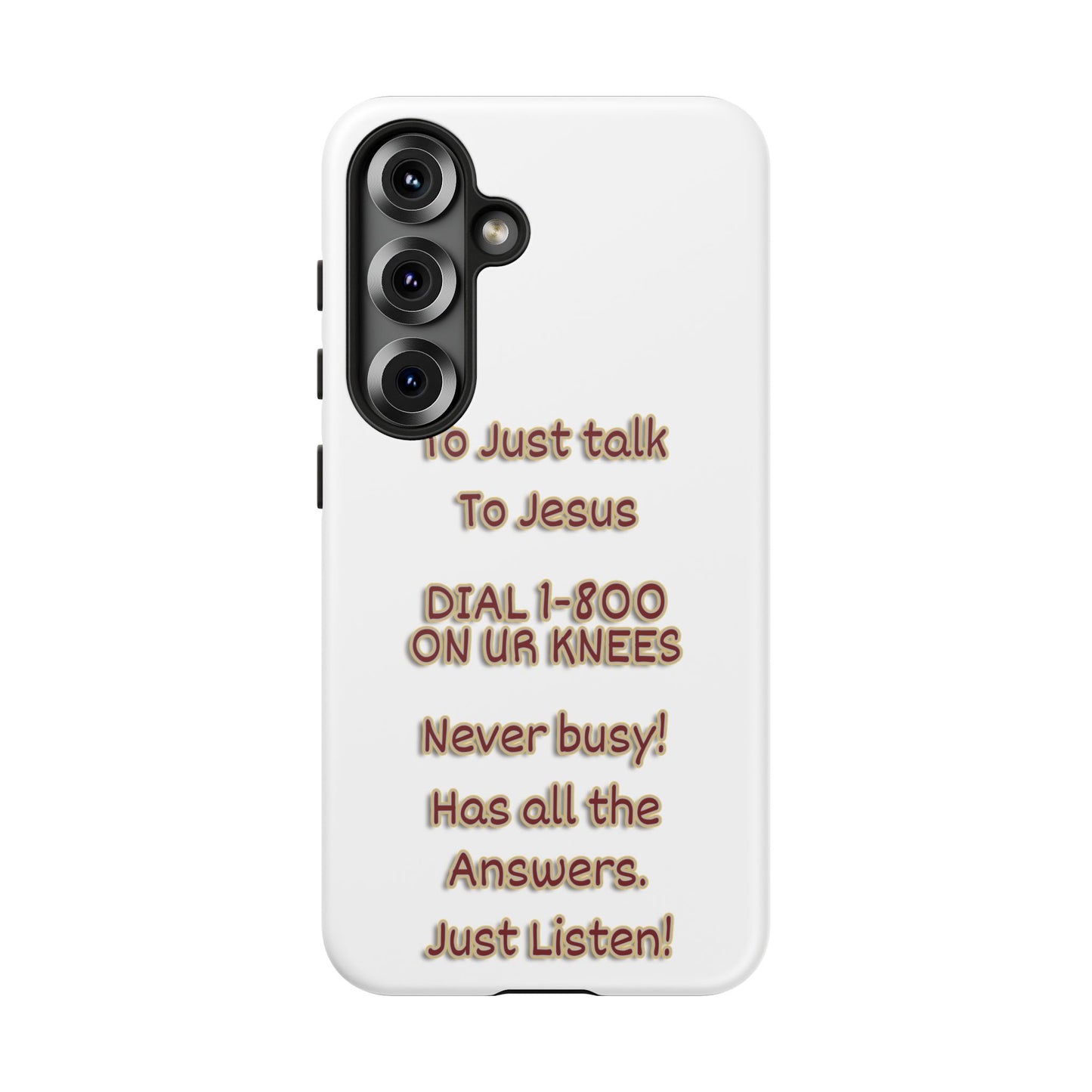 Dial Jesus Anytime | Christian Phone Case