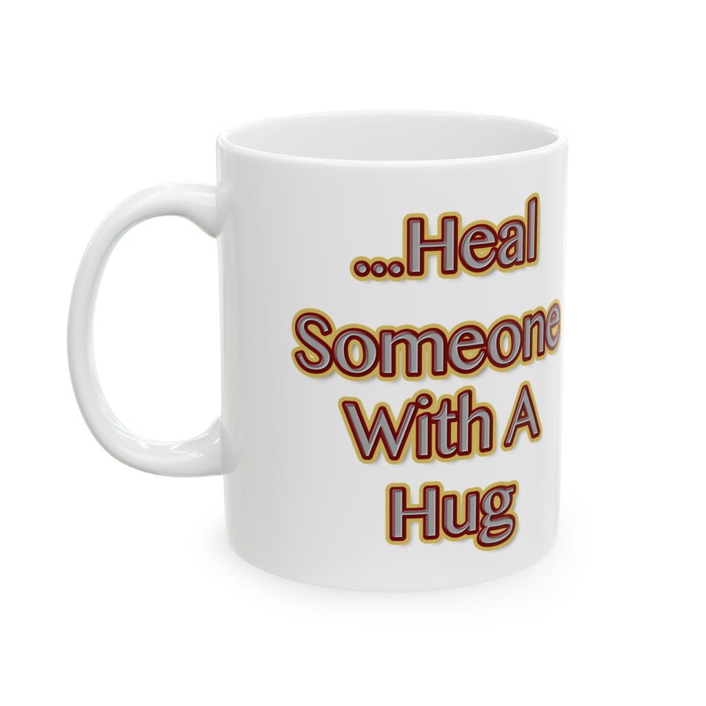 **Hugs Filled With Love Heal Mug | Malachi 4:2 | Uplifting Encouragement Coffee Cup**