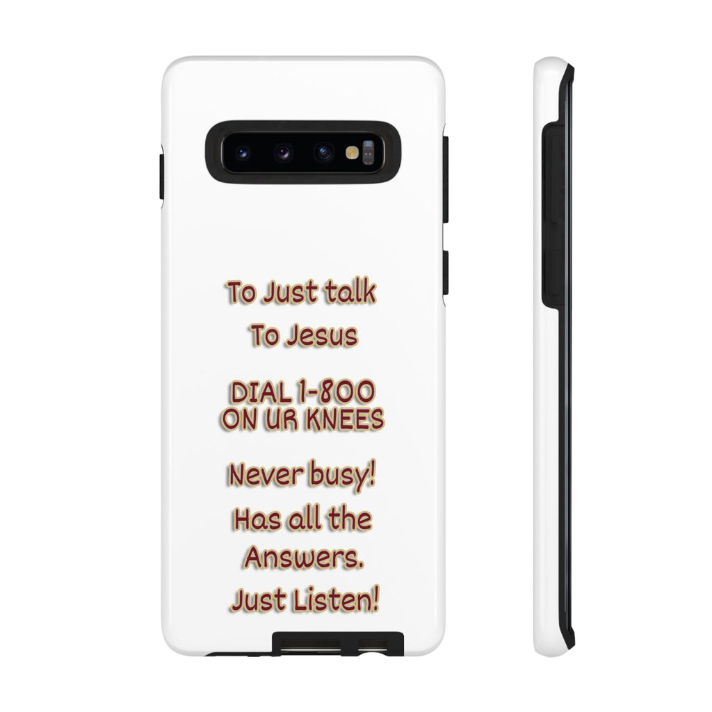 Dial Jesus anytimePhone Case**