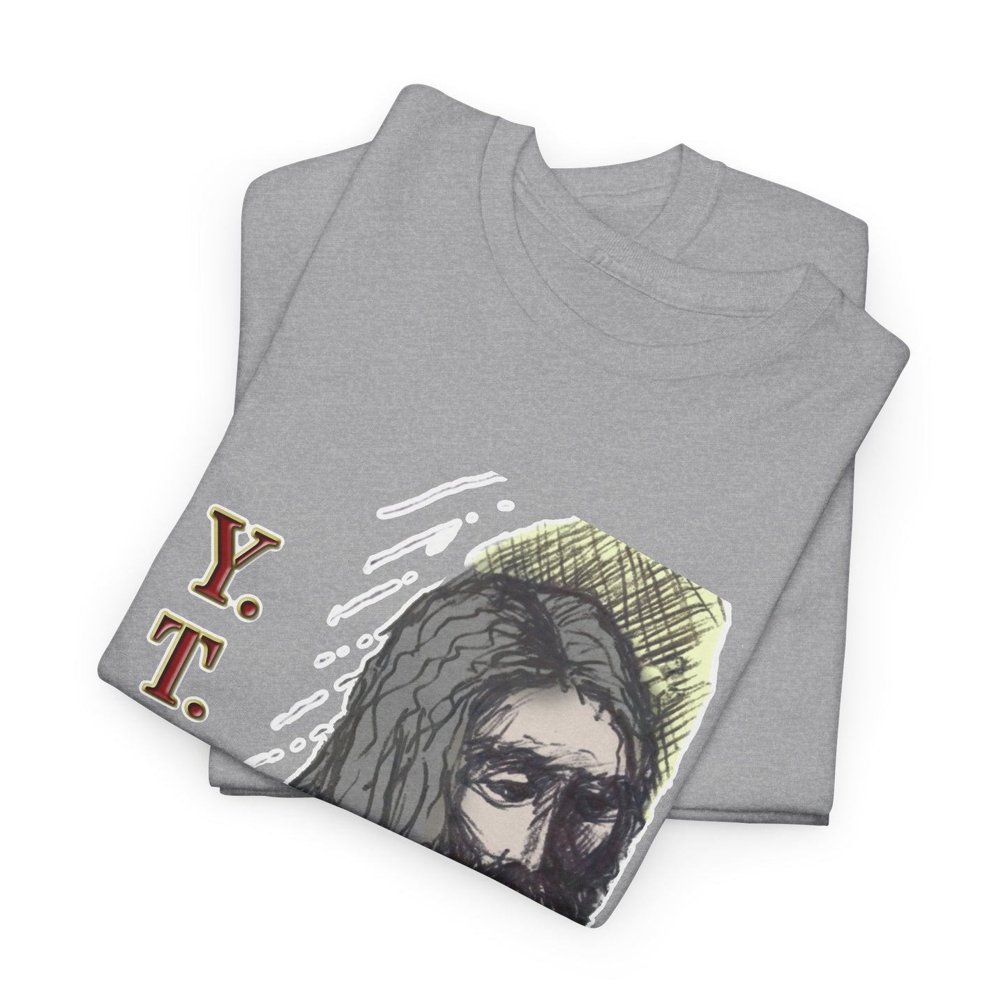 Y.T.F. the d’Avi Collection - T-Shirt, Religious T-Shirt, Faith Inspired Gift, Spiritual Apparel, Church Wear