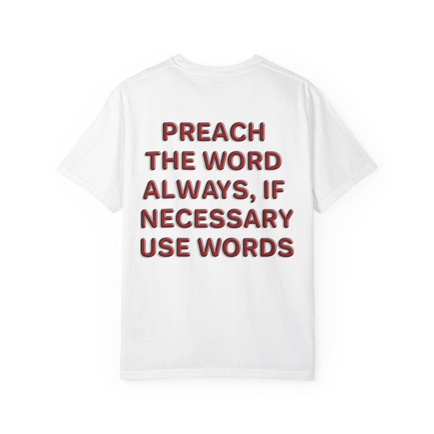 Preach Christian T-Shirt | d'Avi Collection | Faith-Inspired Comfort Colors Apparel