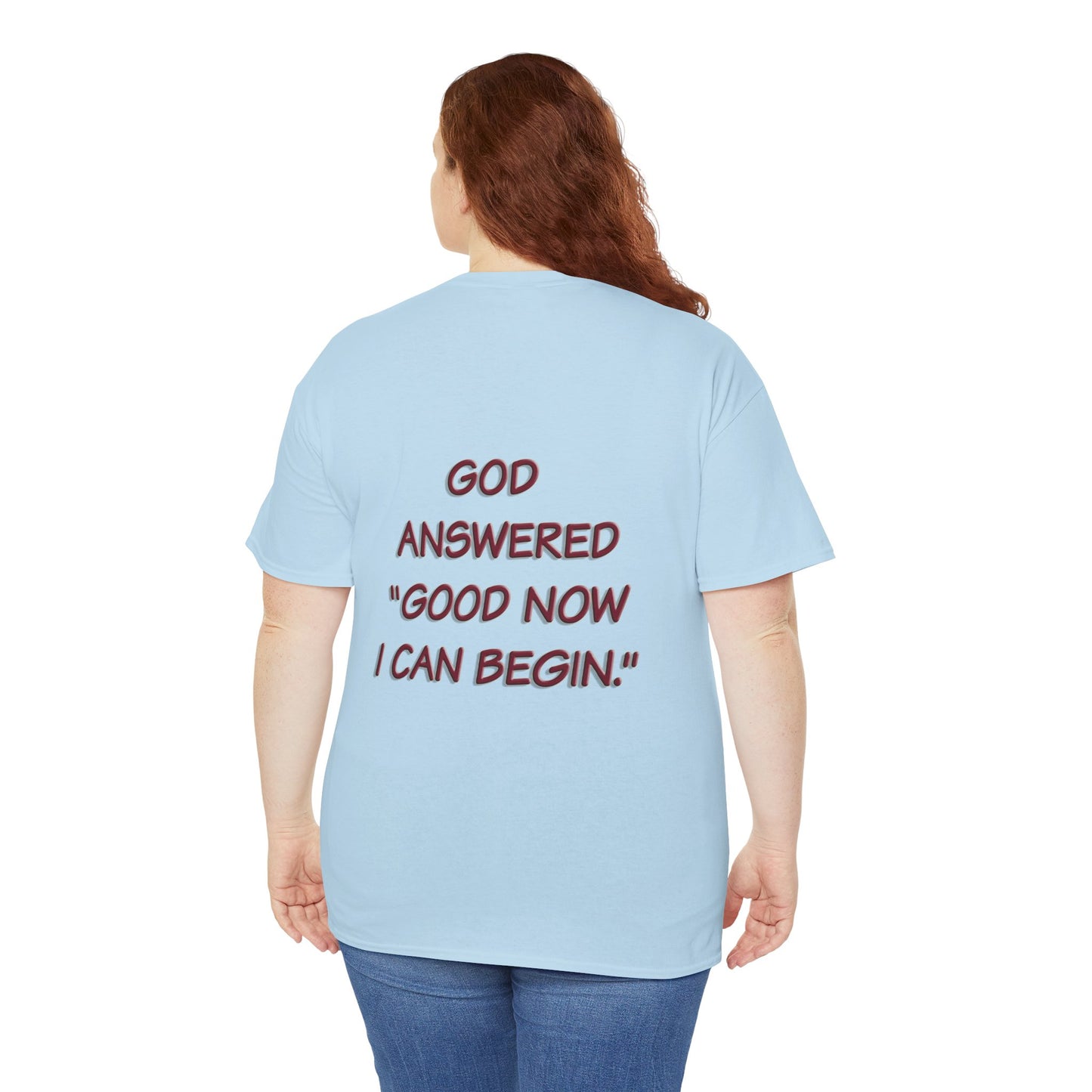 Faith Quote Unisex Tee - I'm Done, God Faith T-Shirt