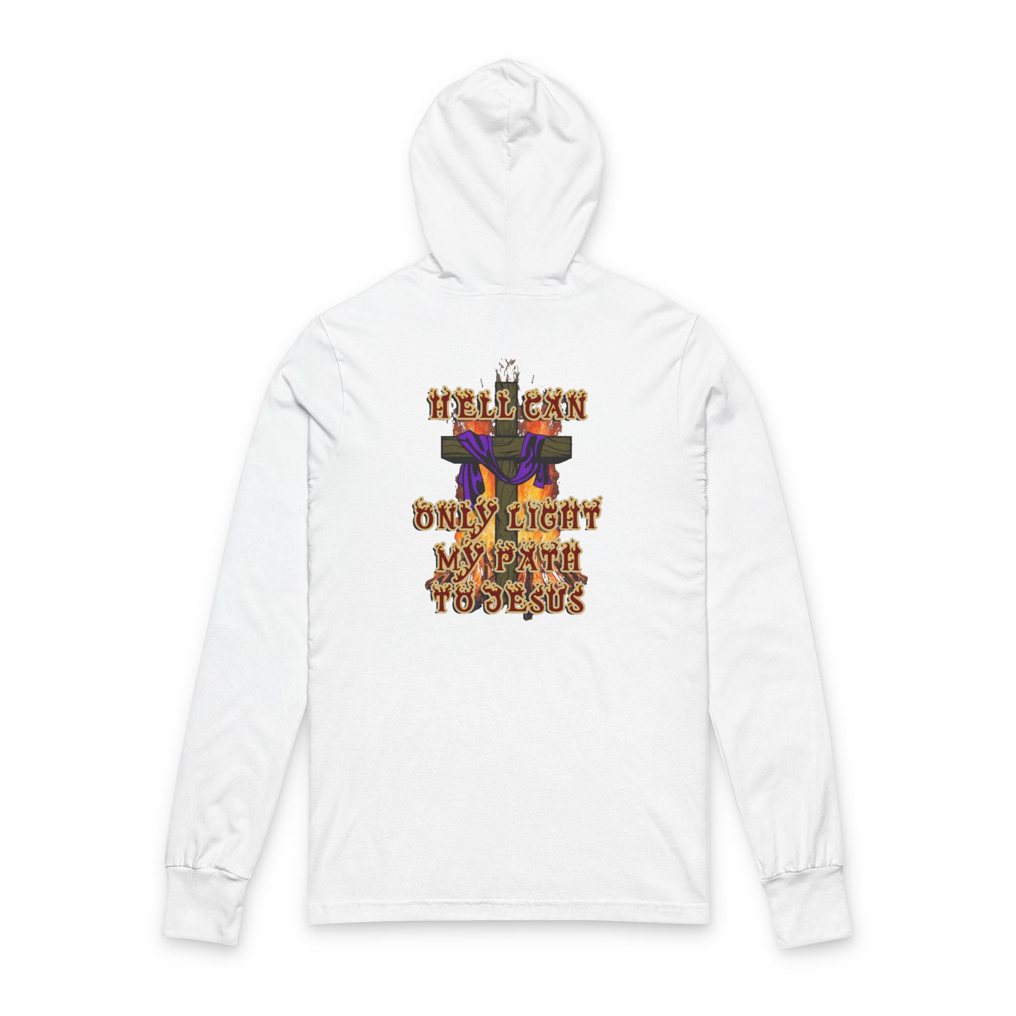 Hell Can't Stop Me –  Nehemiah 9:19 - Faith Over Fire Christian T-Shirt