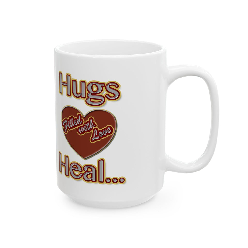 **Hugs Filled With Love Heal Mug | Malachi 4:2 | Uplifting Encouragement Coffee Cup**