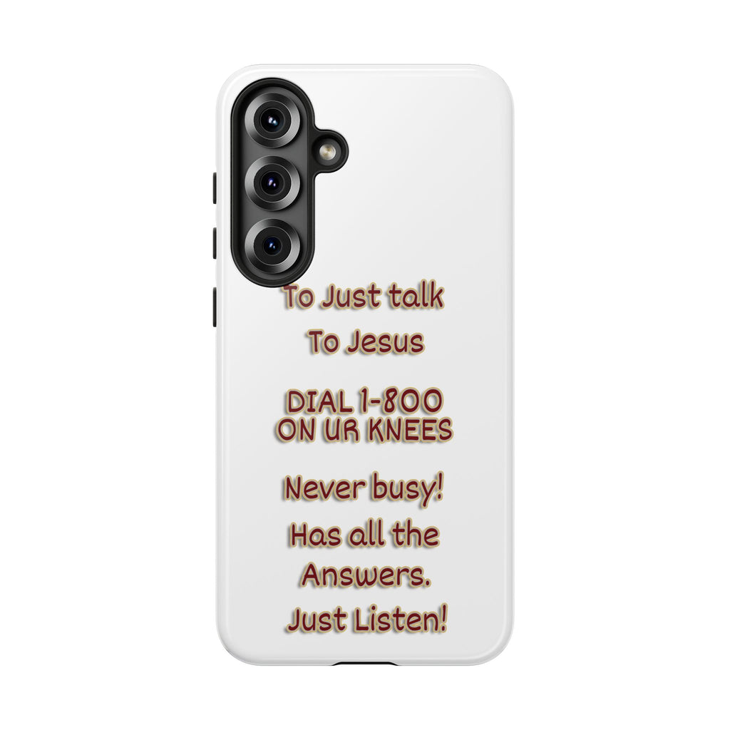 Dial Jesus anytimePhone Case**