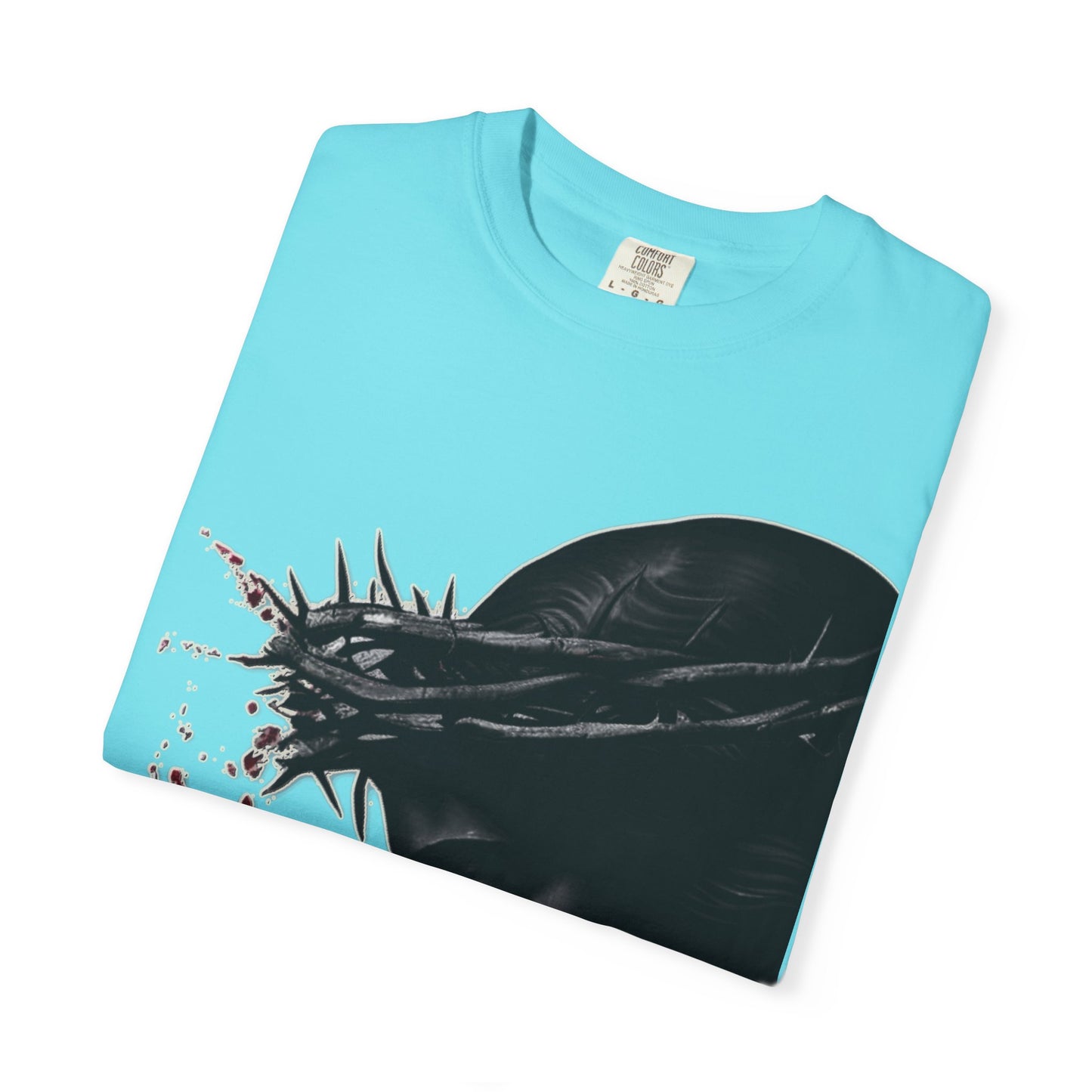 His Blood Gives Me Life Christian T-Shirt | Religious Apparel | Comfort Colors Spiritual Gift