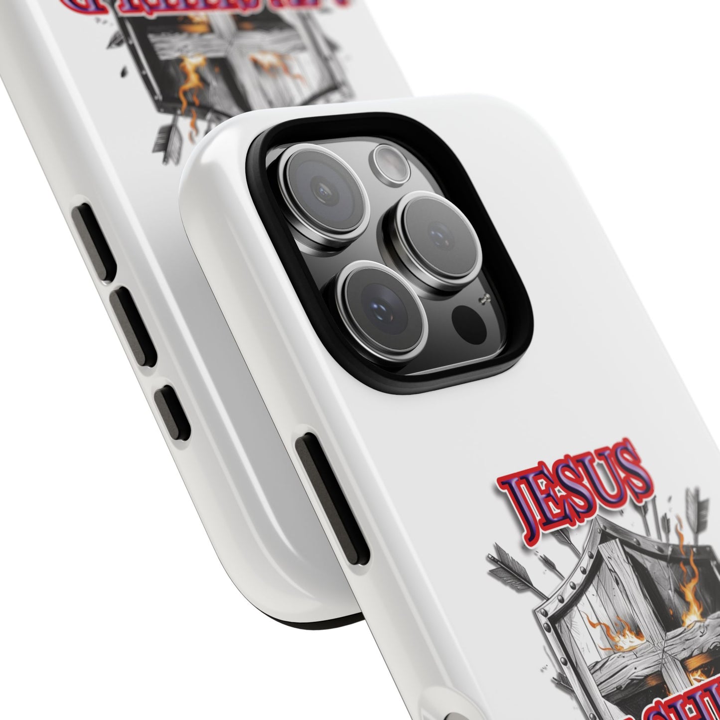 Faith-Inspired Phone Case | Jesus My Shield of Faith | Tough Cases, Christian Gift, Religious Decor, Inspirational Phone Cover, [...]