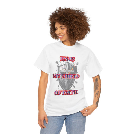 Shield of faith - Religious T-Shirt, Faith Inspired Gift, Spiritual Apparel, Church Wear