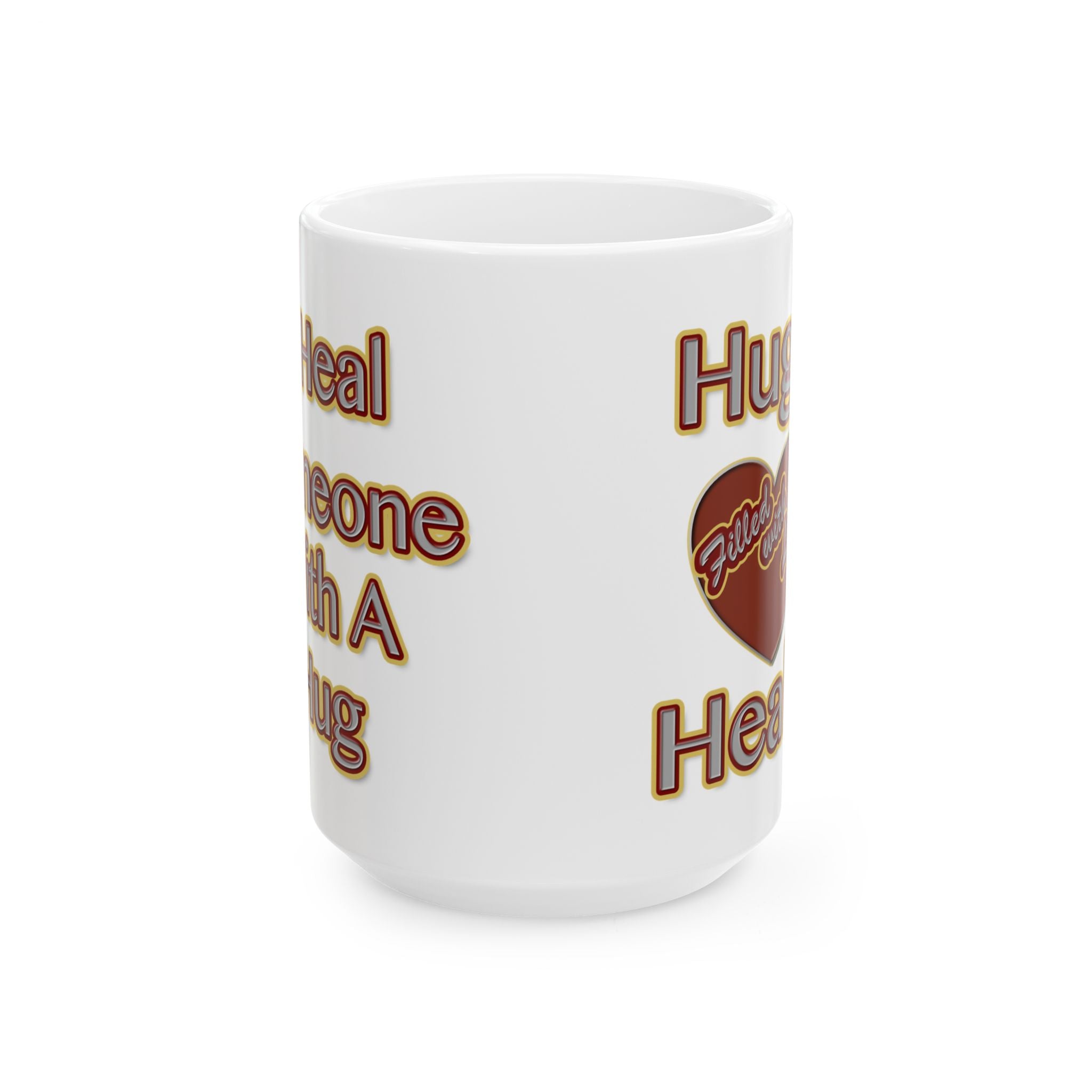 **Hugs Filled With Love Heal Mug | Malachi 4:2 | Uplifting Encouragement Coffee Cup**