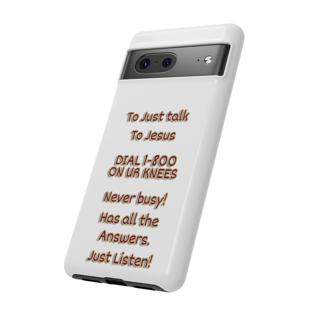 Dial Jesus anytimePhone Case**