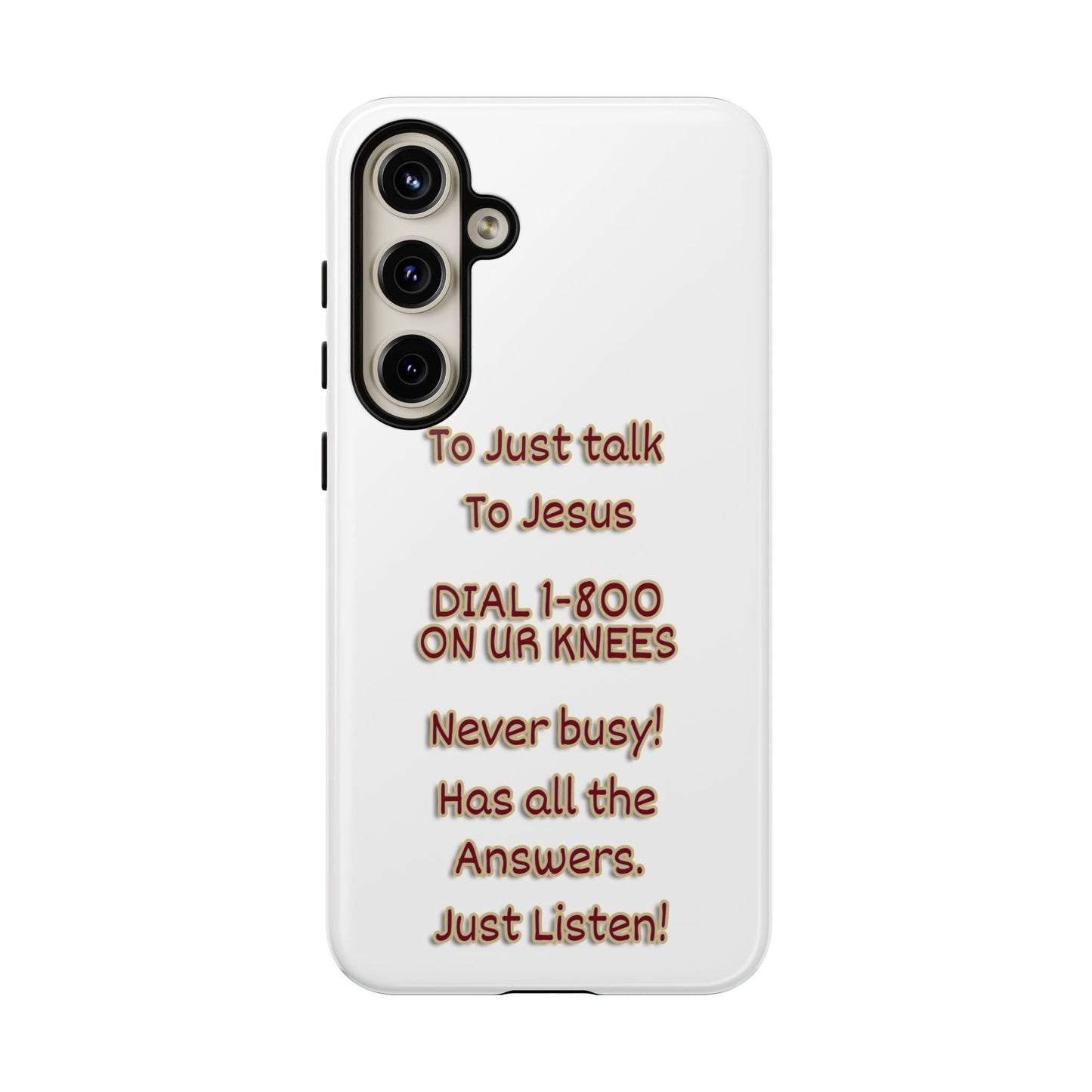 Dial Jesus Anytime | Christian Phone Case