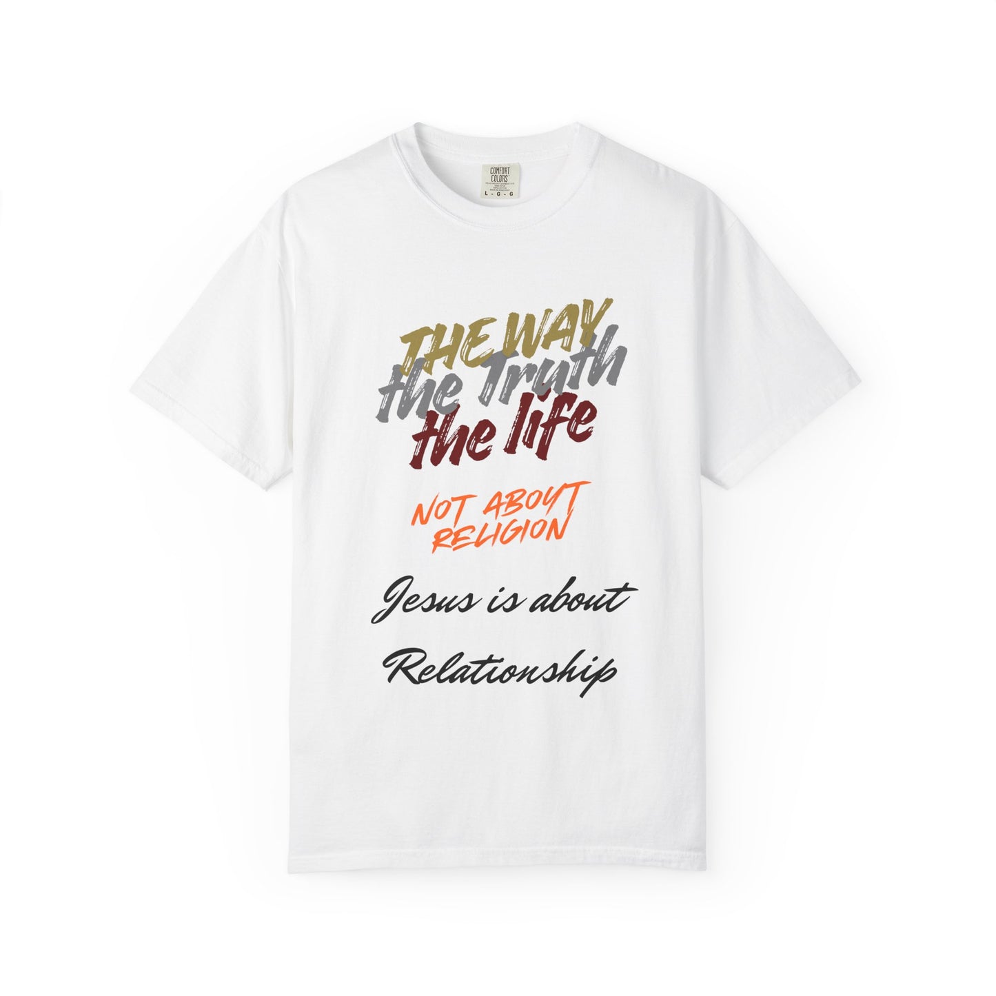 "The Way, The Truth, The Life" *Clean and classic, lets the design speak for itself*