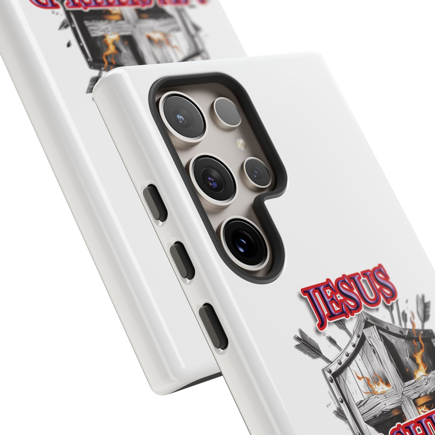 Faith-Inspired Phone Case | Jesus My Shield of Faith | Tough Cases, Christian Gift, Religious Decor, Inspirational Phone Cover, [...]