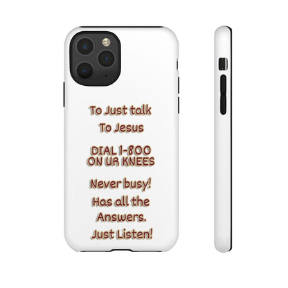 Dial Jesus Anytime | Christian Phone Case