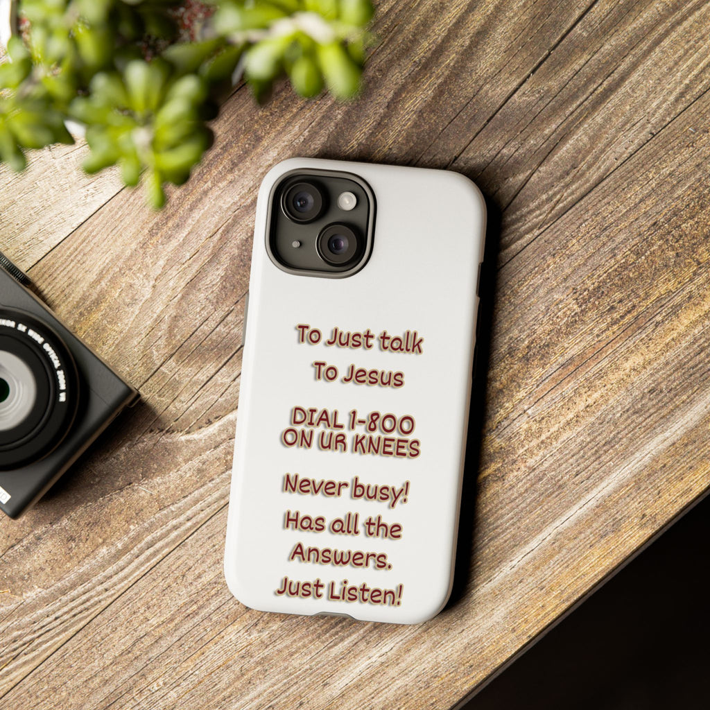 Dial Jesus anytimePhone Case**