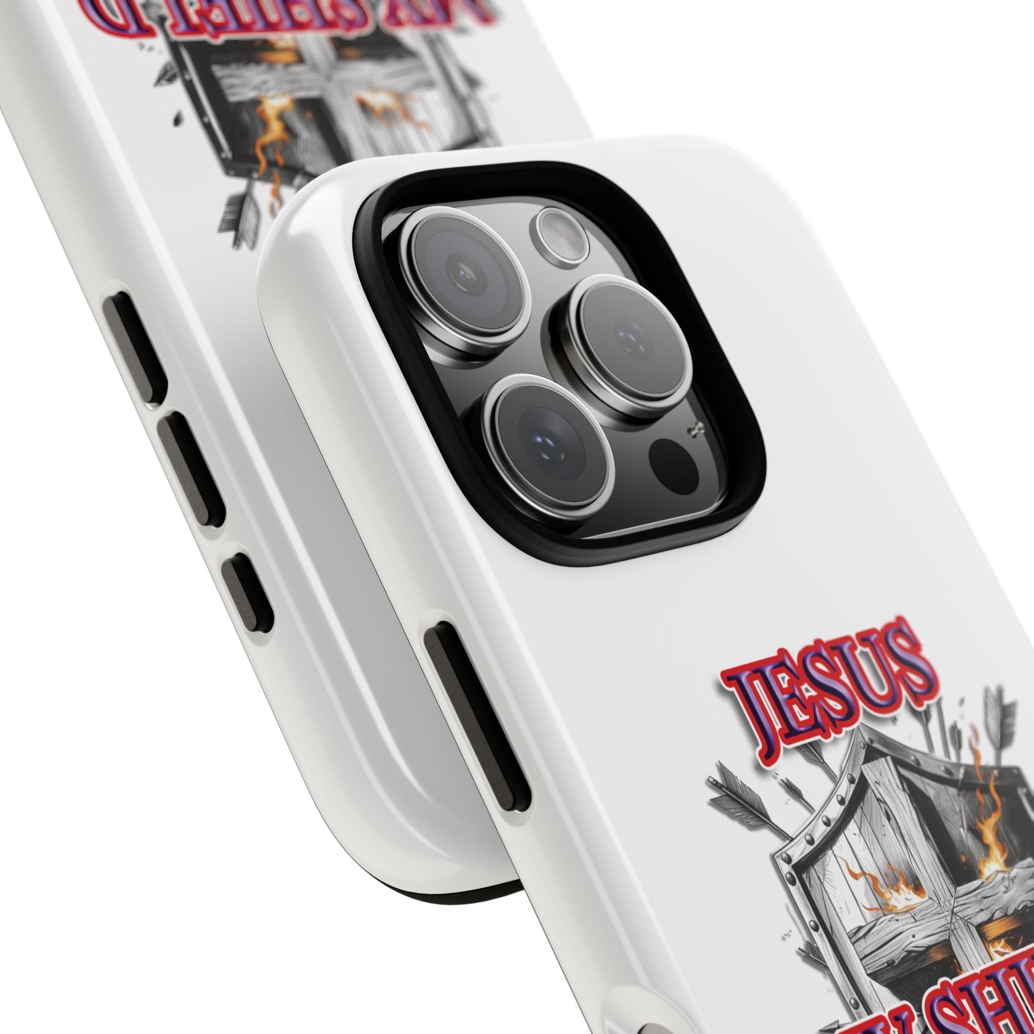 Shield | Phone Case | Jesus My Shield of Faith | Tough Cases, Christian Gift, Religious Decor, Inspirational Phone Cover, [...]
